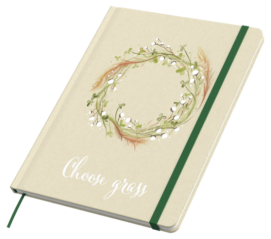 MINDNOTES A5 Business Book Print Gras