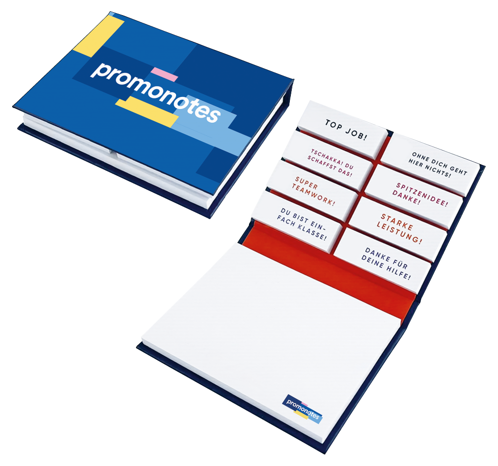 Kombiset im Hardcover mit 8 Sprüchen