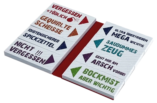 Papiermarker im Softumschlag