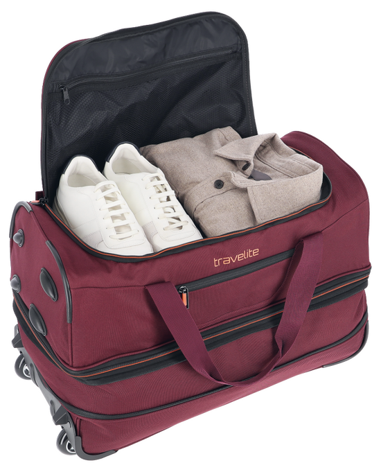 travelite BASICS Rollenreisetasche erweiterbar