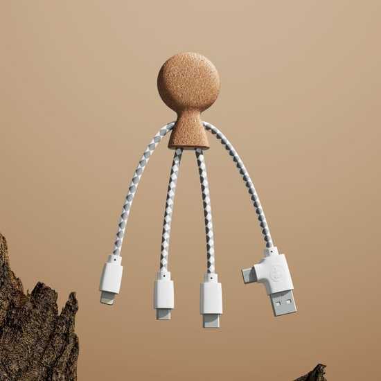 Xoopar Mr. Bio Cork Charging Cable