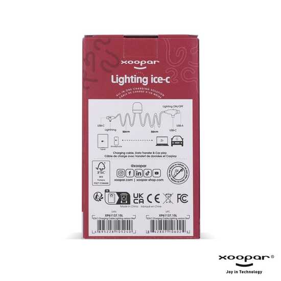 Xoopar lighting ICE-C cable
