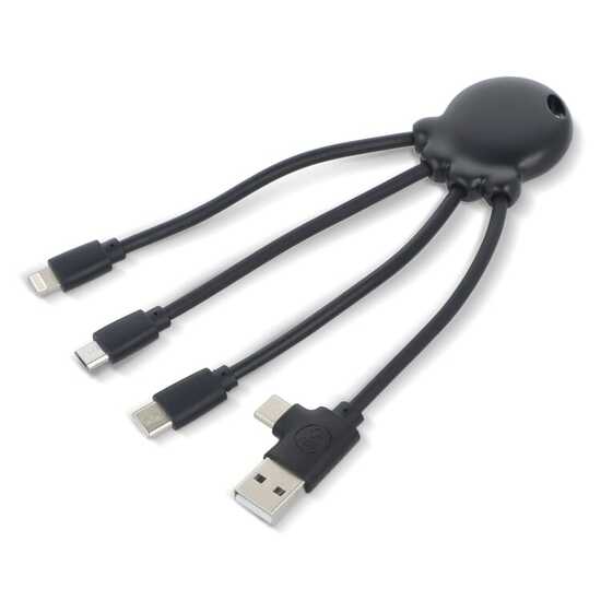4009| Xoopar Eco Octopus Ladekabel Ocean Bound Plastic