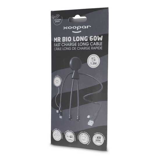 Xoopar Mr. Bio Lang 60 W PD Multi-Ladekabel 1.2 Meter