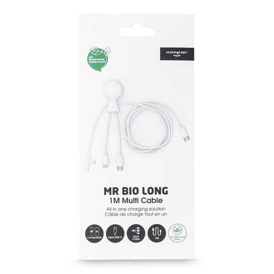 Xoopar Mr. Bio Long Multi-Kabel USB-C 1 Meter