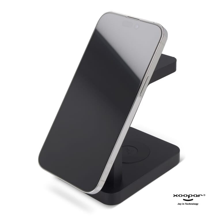 2708 | Xoopar Icon 3 in 1 Magnetic Wireless charger