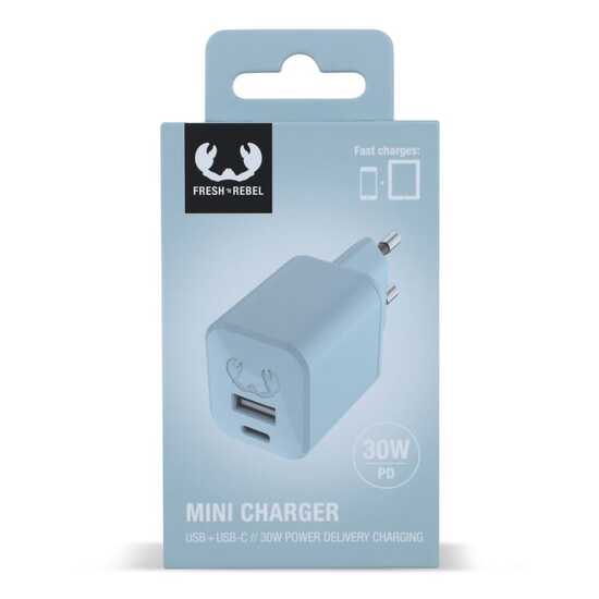 2WC30 I Fresh 'n Rebel Mini Charger USB-C + A PD // 30W