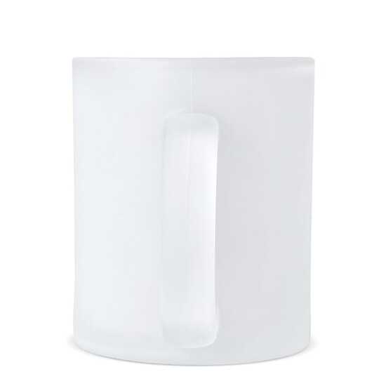 Mallorca Sublimations Becher aus gefrostetem Glas 335ml