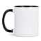 Oslo Sublimationsbecher  farbig innen & Griff 300ml