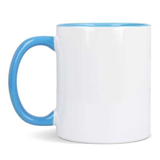 Oslo Sublimationsbecher  farbig innen & Griff 300ml