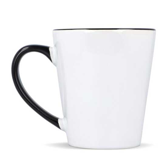 Melbourne Sublimationsbecher farbiger Rand & Henkel 300ml