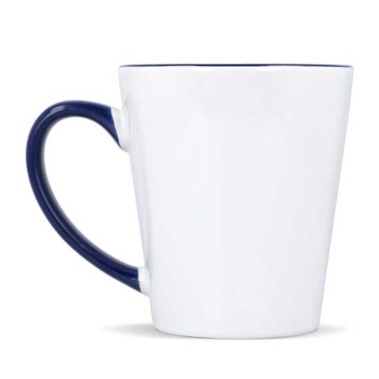 Melbourne Sublimationsbecher farbiger Rand & Henkel 300ml