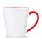 Melbourne Sublimationsbecher farbiger Rand & Henkel 300ml