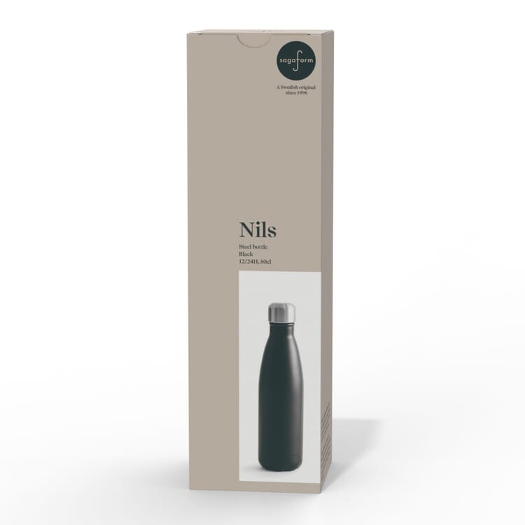 Sagaform Nils Stahlflasche 500ml