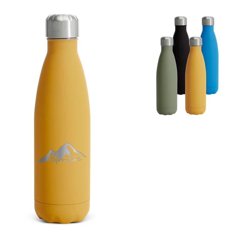 Sagaform Nils Stahlflasche Gummi 500ml