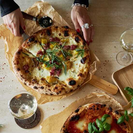 Sagaform Astrid Pizza/Kuchen-Set 2 Stück