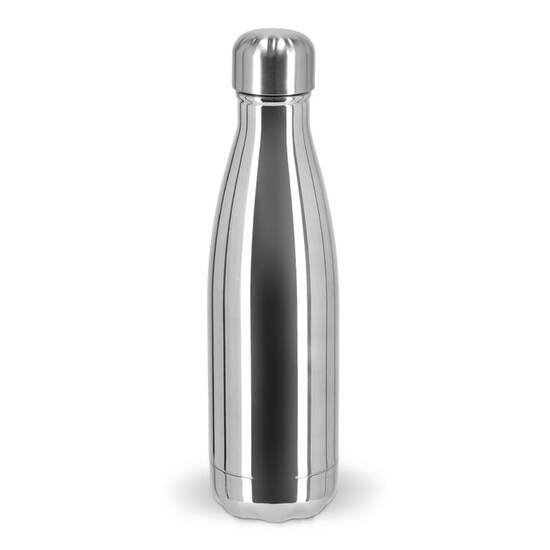 Sagaform Nils Stahlflasche Chrom 500 ml