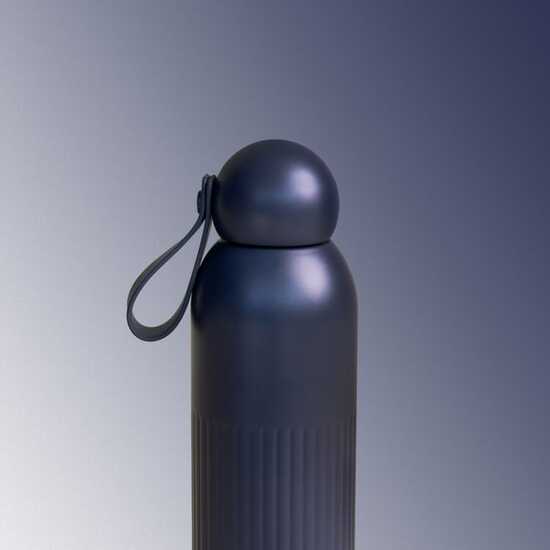 Sagaform Tekla Stahlisolierflasche (recycelt) 500 ml
