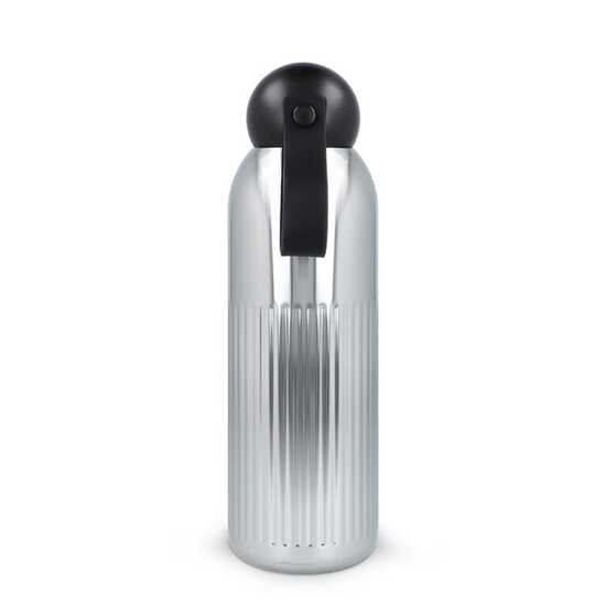 Sagaform Tekla Stahlisolierflasche Chrom (recycelt) 500 ml