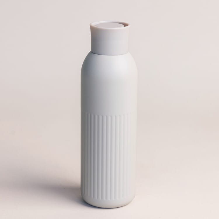Sagaform Tekla Push Stahlisolierflasche mit Druckverschluss (recycelt) 500 ml