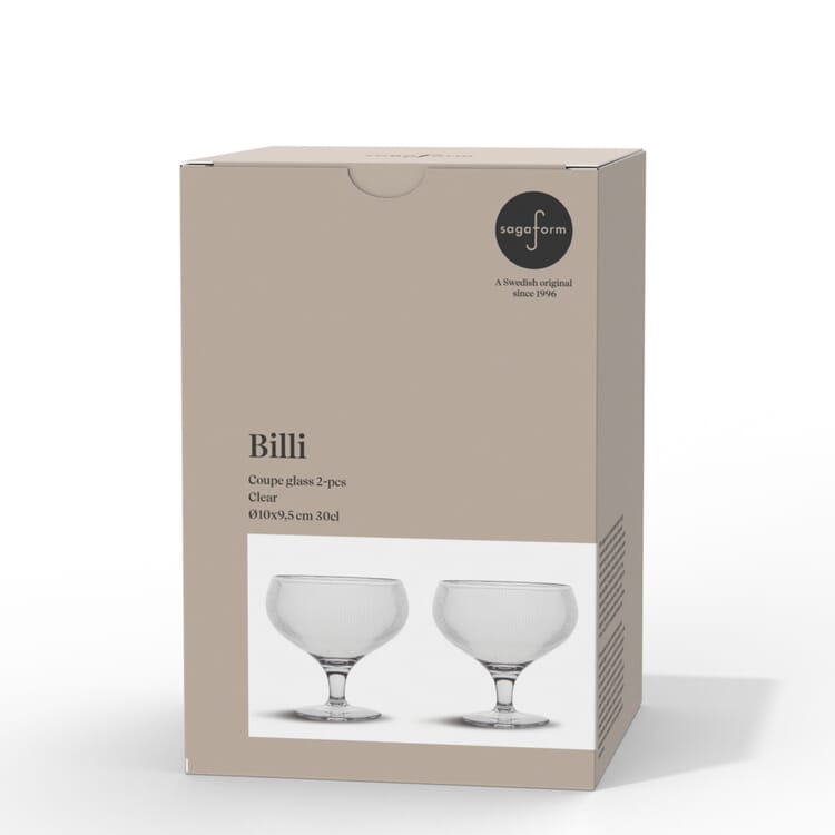 Billi Coupé-Glas 2er-Set
