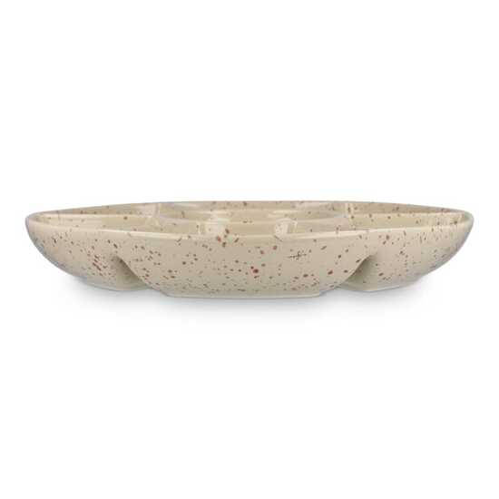 Sagaform Ditte Keramik-Servierplatte rund 26 cm
