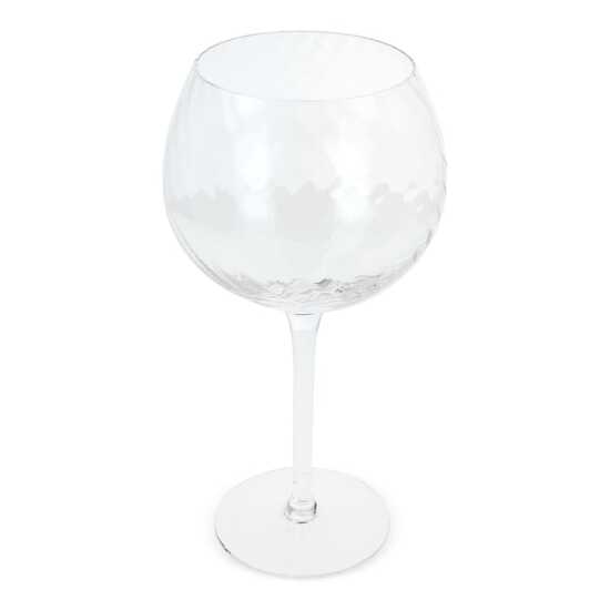 Byon Opacity 4er-Set Weingläser mit stilvollem Glasmuster 470ml