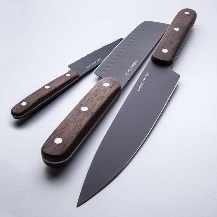 Orrefors Jernverk Messerset holz 3er-Set