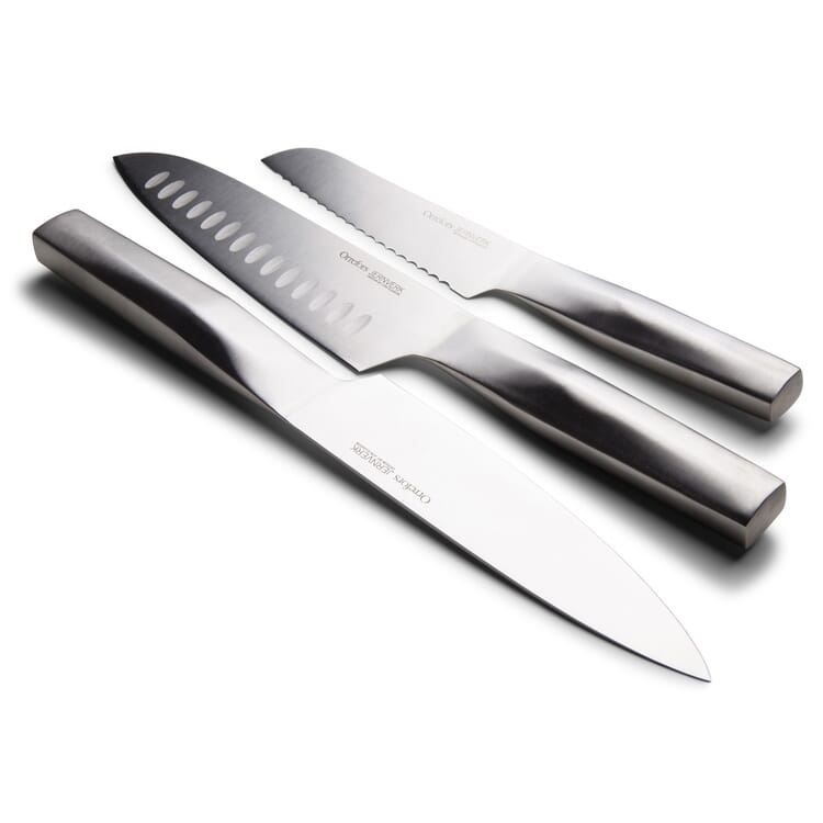 Orrefors Jernverk Knife Set Steel 3pack