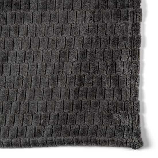 Kosta Linnewafveri Fleece Plaid Jaquard 130x170 cm