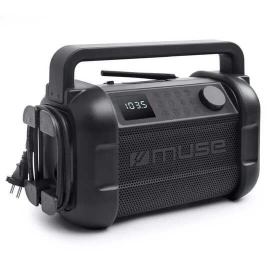 M-928 | Muse arbeitsradio mit bluetooth 20W mit FM-Radio