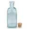 InSideOut Square Recycelte Glaswasserflasche ReuuZ mit Korkverschluss 500ml