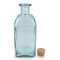 InSideOut Square Recycelte Glaswasserflasche ReuuZ mit Korkverschluss 1 l