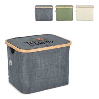 InSideOut faltbarer Korb mit Deckel Sogne 40,5 x 33 x 30cm rPET