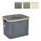 InSideOut faltbarer Korb mit Deckel Sogne 40,5 x 33 x 30cm rPET