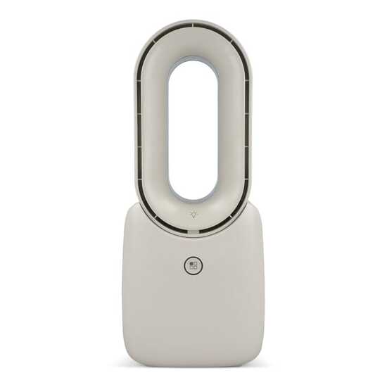 inSideOut Brislux – Rotorloser Softwind-Ventilator mit LED-Licht