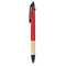 3-Farben-Stift mit Bambusgriff
