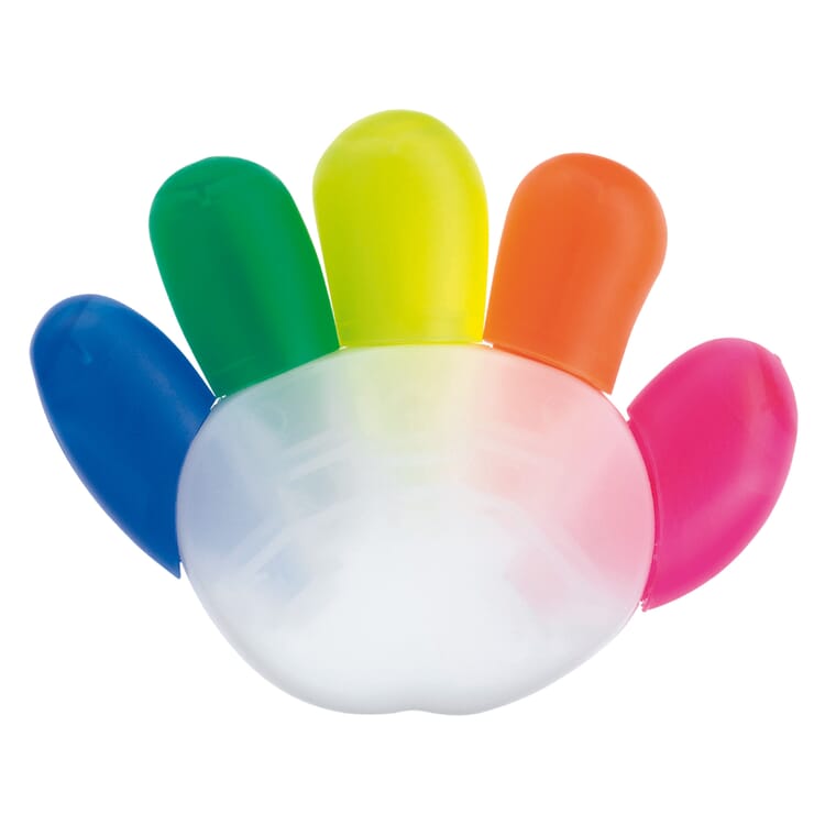 Textmarker Hand