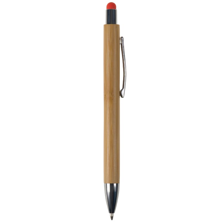 Bambus Kugelschreiber New York mit Touchpen