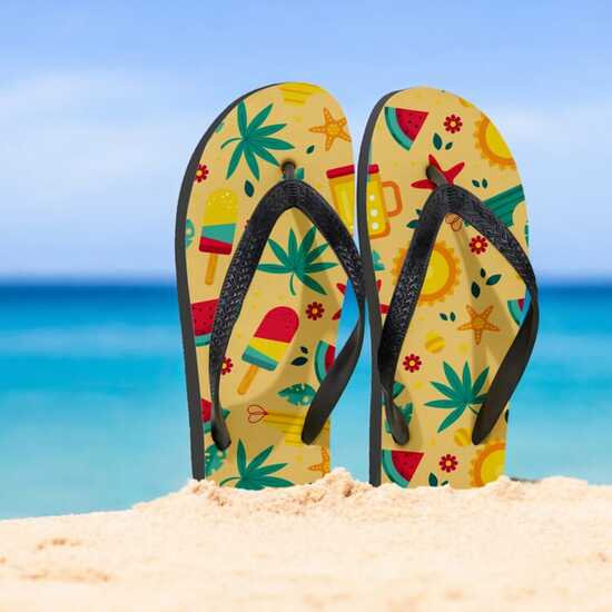 Flip Flops Größe XL 43/46 Sublimation