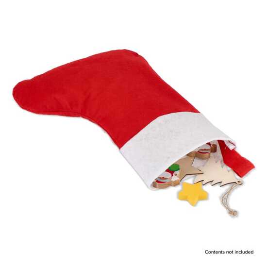 Weihnachtsstrumpf aus Filz 40 cm