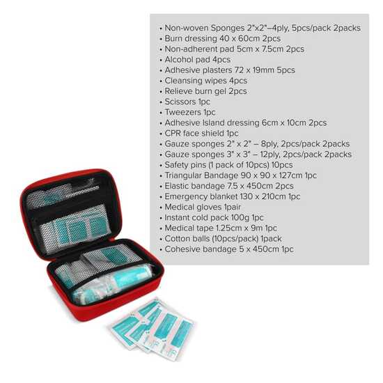 Erste-Hilfe-Set 40-teilig Andes