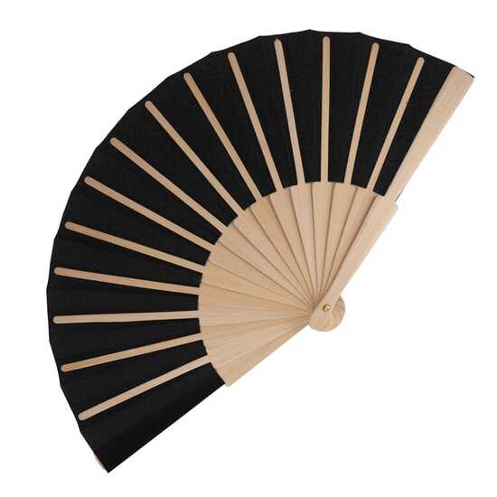 Fächer aus Holz mit R-PET