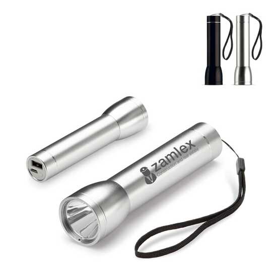Taschenlampe mit Powerbank 2200mAh