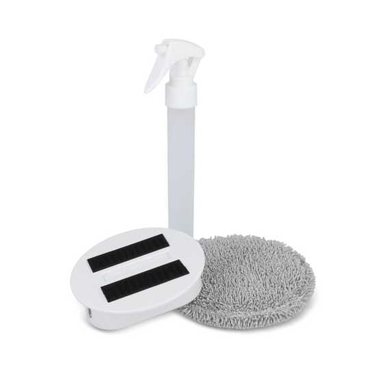 2-in-1-Spray und Reinigungstuch