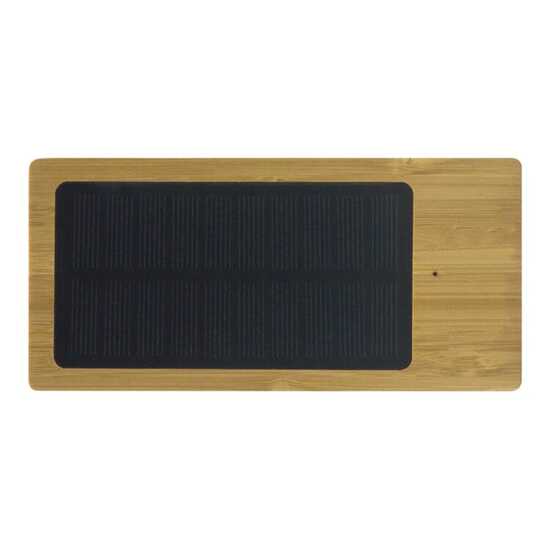 Solar Powerbank Bambus 8000mAh