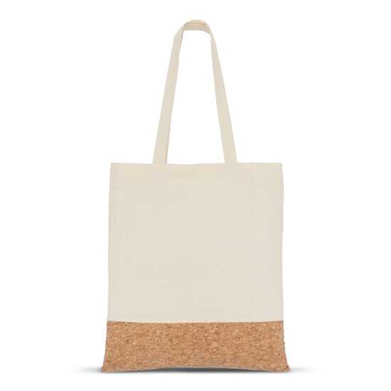 Tragetasche Baumwolle & Kork 170g/m² 35 x 40cm