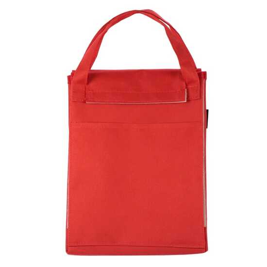 Gefaltete Kühltasche und Picknickmatte