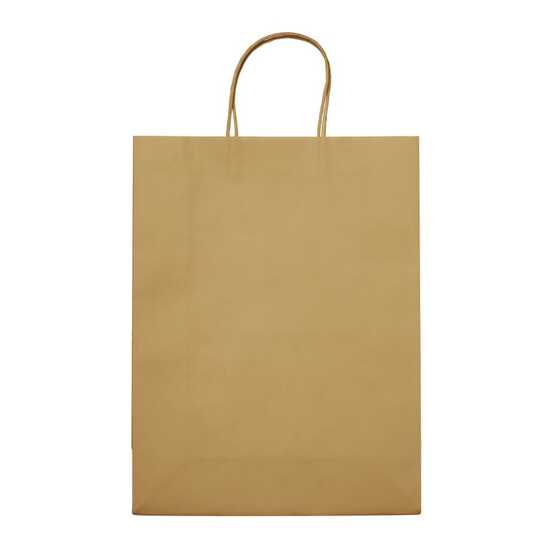 Große Papiertasche im Eco Look 120g/m²