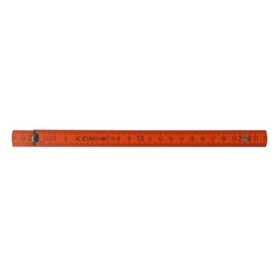 Zollstock Holz 2m Premium lackiert